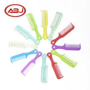 Wholesale 5.8cmX1cm Cheap Colorful Hair Comb Whistle Funny Girls Plastic Toy