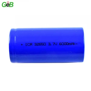 Wholesale and drop shipping 3.7v 32650 6000mah lithium ion battery for solar light rechargeable battery