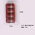 Import wholesale and retail christmas Scotland checkered  gift polyester ribbon from China