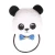 Import Wholesale Baby Girl Elastic Hair Bands Cute Panda Accessories Hair Ties Kids Girls Ponytail Holder from China