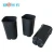 Import Wholesale cheap high quality plastic tall black flower pots round and square plant pots for tree/nursery from China