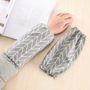 Wholesale cheap price adult anti-fouling sleevelet cotton and linen long oversleeve
