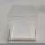 Import Wholesale Custom Size Square Clear Acrylic Display Box with Wood Base from China