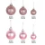 Wholesale Custom Xmas Decorative Plastic Hanging Ball Christmas Tree Ornament