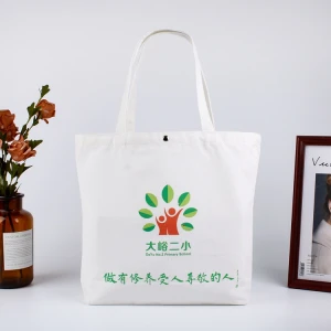 Wholesale Customized Good Quality Outdoor Cotton Tote Canvas Bags