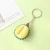 Import Wholesale cute PVC Keychain custom soft pvc keychains cartoon fruit family doll car key chain gift from China