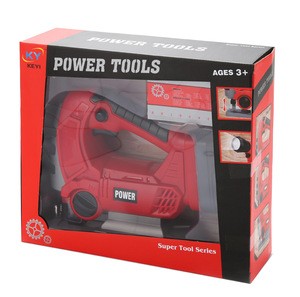 Wholesale Educational Super Power Plastic Electronic Hand Tool Set Toy for Boys