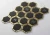Import Wholesale Factory Supply black color Floor recycle glass Mosaic Tiles from China