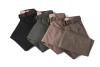Wholesale Fashion Men Custom Black Cargo Pants With Side Pockets