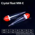 Wholesale grey glass pvc crystal cork fishing float