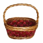 Wholesale hand made craft wicker storage baskets