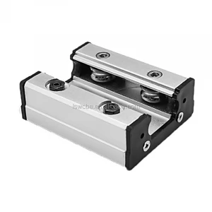 Wholesale heavy-duty external dual-axis linear guide LGD6 wear-resistant slide rail LGB roller with locking slider