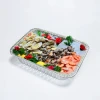 Wholesale High Quality Aluminum Square Shape Aluminum Foil Container Price,turkey tray,roaster tray,