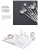 Import Wholesale high quality home table dinnerware use white gold fork knife spoon set stainless steel from China