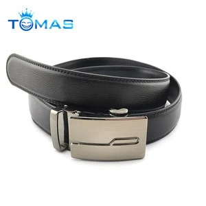 Wholesale high quality mens casual leather luxury men belts with metal automatic belt buckle
