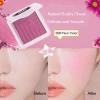 Wholesale Makeup Waterproof Face Compact Peach Color Powder Face Blushes
