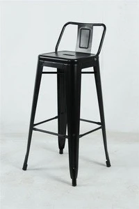wholesale modern industrial stackable vintage dining restaurant iron metal chair