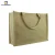 Import Wholesale portable Natural gunny Bag  Tote Shopping jute Bag from China