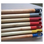Wholesale price 120*2.3cm 120*2.2cm size wooden varished painted broomstick