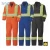 Import Wholesale safety uniform for workers Black flame retardant overalls from China