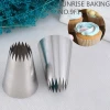 Wholesale S/S 304 Large size Icing Piping Nozzles Decorating Cakes Pastry Tips Fondant Cake Tools