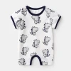 wholesaler custom printed cute designer brand baby rompers