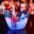 Import wine champagne acrylic plastic ice bucket for beer/Party from China