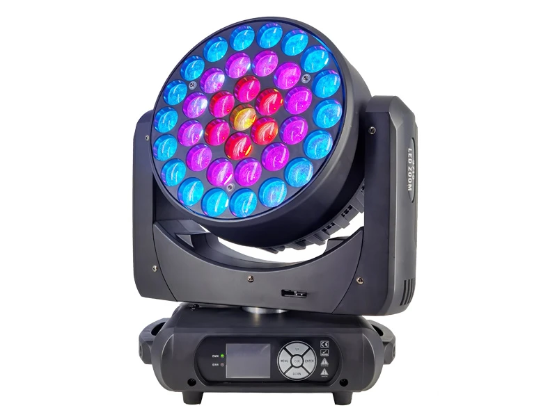 Winlite high power new arrival 37x15w 4in1 rgbw led wash zoom moving head lights