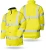 Import Winter Safety wear garment reflective running workwear fluorescent jacket from China