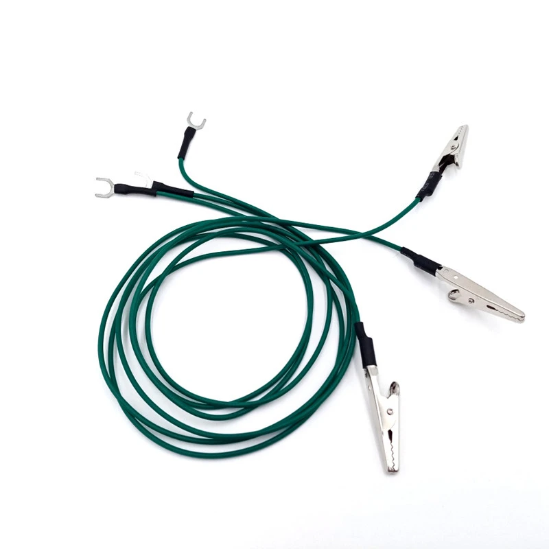 Wiring harness manufacturer Custom Alligator Clip to fork terminal OEM ODM Testing Cable Assembly