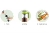 With 1300ml big capacity ,Plastic mason jar cold brew coffee maker with filter