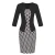 Import With belt half sleeve sheath bodycon career pencil dress 2 piece set women office dress from China