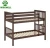 Import (WJZ-B63 BROWN) solid wood adult dormitory bunk bed from China