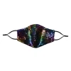 Women&#39;s fashion party masks custom glitter rhinestone mask cover