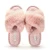 Import Womens Cross Band Slippers Soft Plush Furry Cozy House Indoor Slide Shoes Outdoor Faux Rabbit Fur Warm Slipper from China