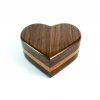 Wooden Pet Urn With Brass Inlay High Quality Pet Cremation Urn For Funeral Purpose