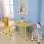 Import Wooden Study Table and Chair set for Kids Preschool Children Furniture Sets from China