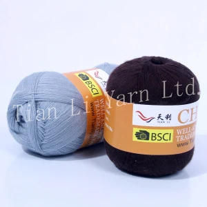 Wool and Acrylic Yarn crochet yarn Soft Yarn