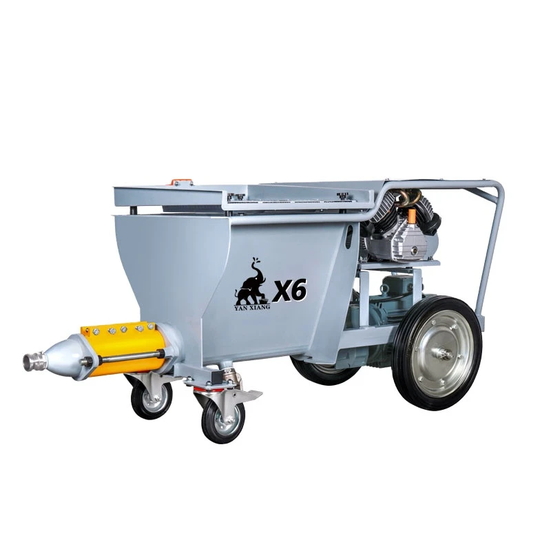 X6 electric small portable cement mortar pump
