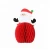 Import XIAMEN STONE Hanging Santas Hat Tissue Paper Honeycomb Tree Merry Christmas Banner For Christmas Decoration Party Supplies from China