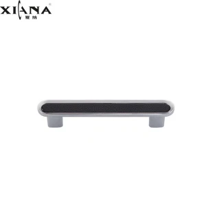 XIANA design same color same style luxury leather furniture handle knobs for kitchen