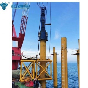 YC15  Hydraulic impact hammer pile driver for pilling works