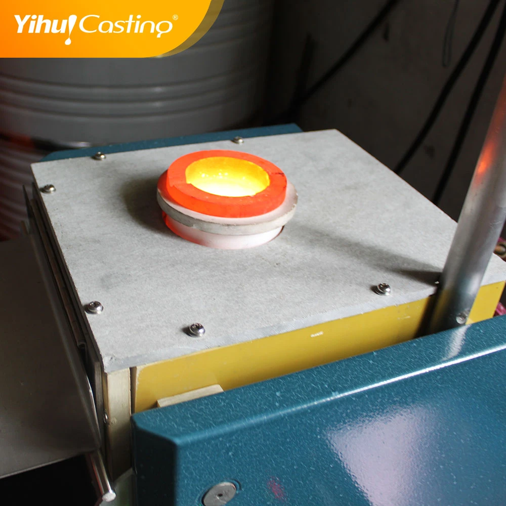 Yihui gold melting machine 380V 10KW 3Kg Induction melting furnace for jewelry casting