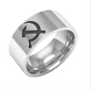 Yiwu Aceon Stainless Steel Chinese Element Hammer And Sickle Engraved Blank Ring