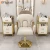 Import Yoocell salon luxury modern beige cream color styling chair hairdressing hair beauty makeup salon chair from China