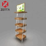ZENTA Supermarket Showy Beaut Meat Snacks Display Rack