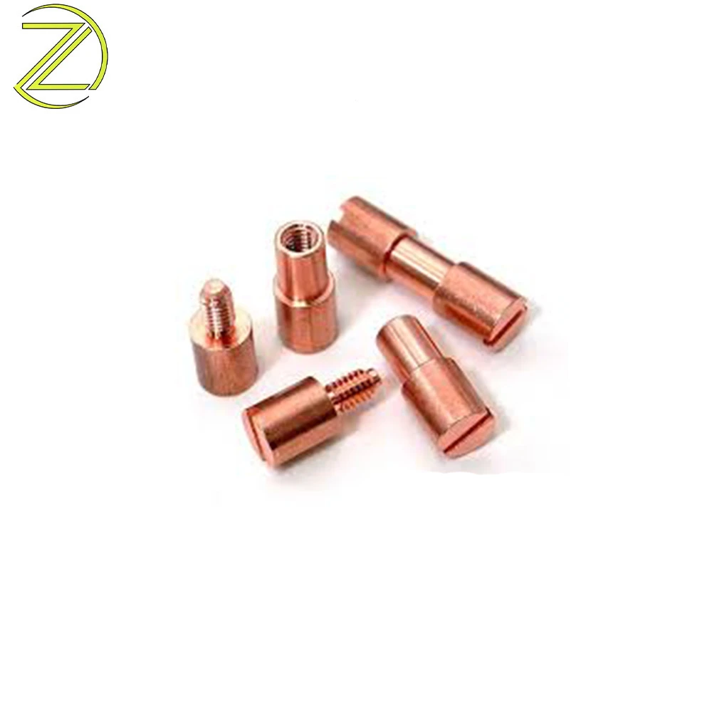Zhonglida cnc machining copper nuts and bolts