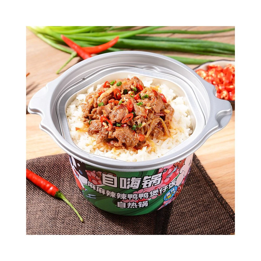 zihaiguo zihaiguo convenient self heating hot pot chinese instant food wholesale braised spicy duck