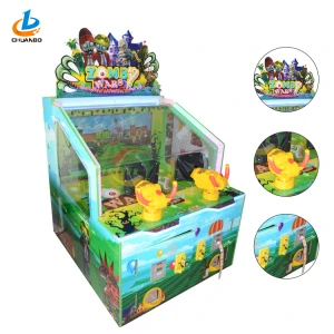 Zomby wars zombie wars plant vs zombies coin operated game machine ball shooting games for amusement park