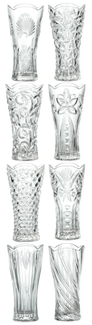 四瓣玻璃花瓶